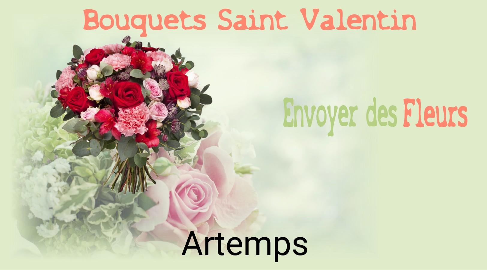 Roses de Saint-Valentin livrées à Artemps